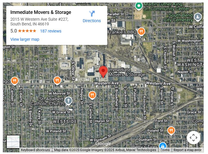 Immediate Movers & Storage