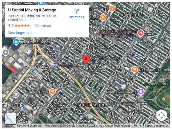U.Santini Moving & Storage