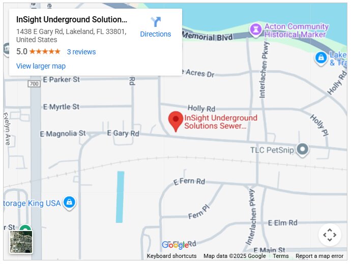 InSight Underground Solutions Sewer Cleaning & Inspection