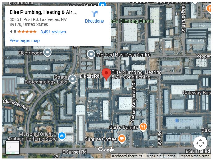 Elite Plumbing, Heating & Air Conditioning