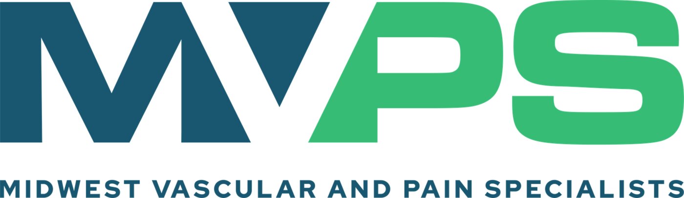 Midwest Vascular and Pain Specialists logo representing vascular care and pain management services