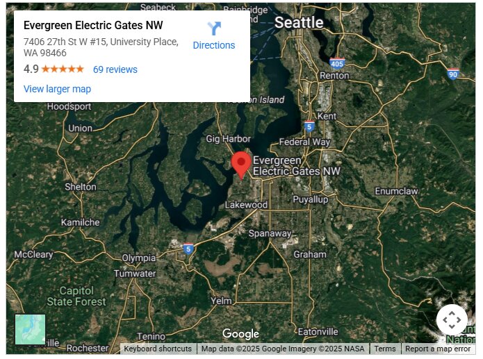 Evergreen Electric Gates NW