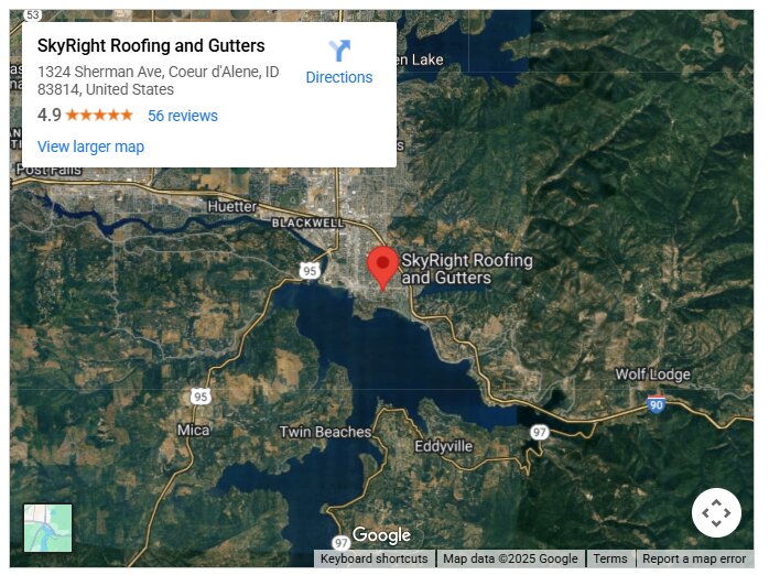 SkyRight Roofing and Gutters