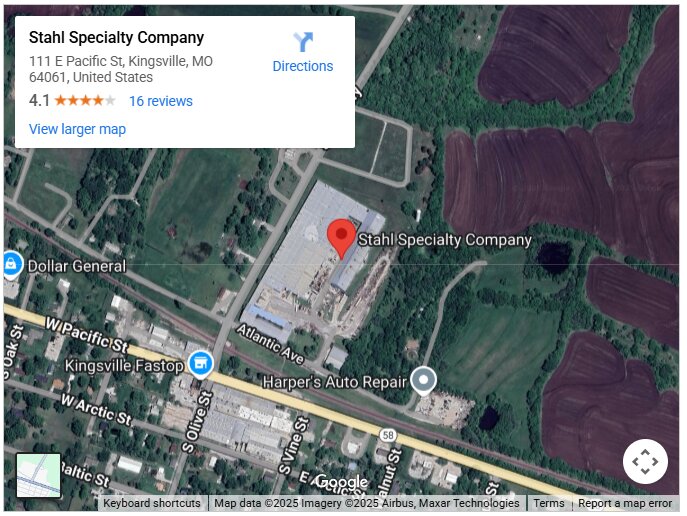 Stahl Specialty Company