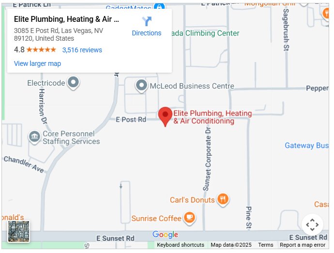 Elite Plumbing, Heating & Air Conditioning