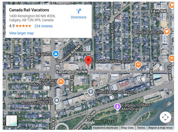 Canada Rail Vacations