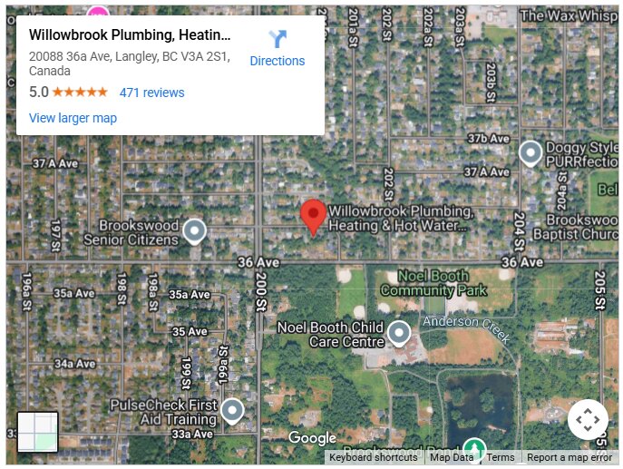 Willowbrook Plumbing, Heating & Hot Water Tank Installation Langley