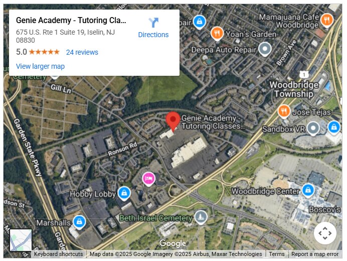 Genie Academy - Tutoring Classes Woodbridge, NJ