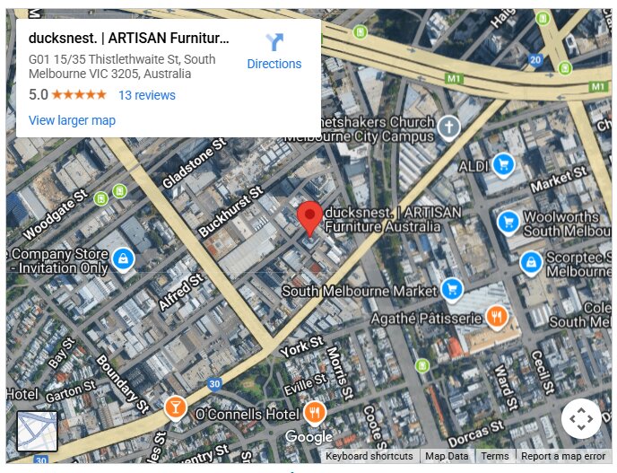 ducksnest. | ARTISAN Furniture Australia