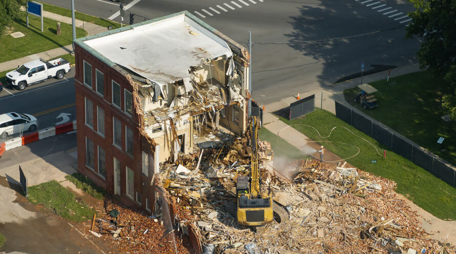 commercial building demolition