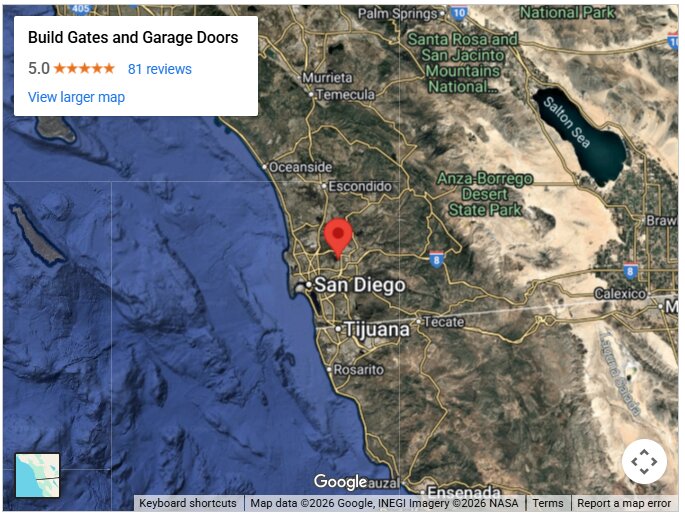 Build Gates and Garage Doors