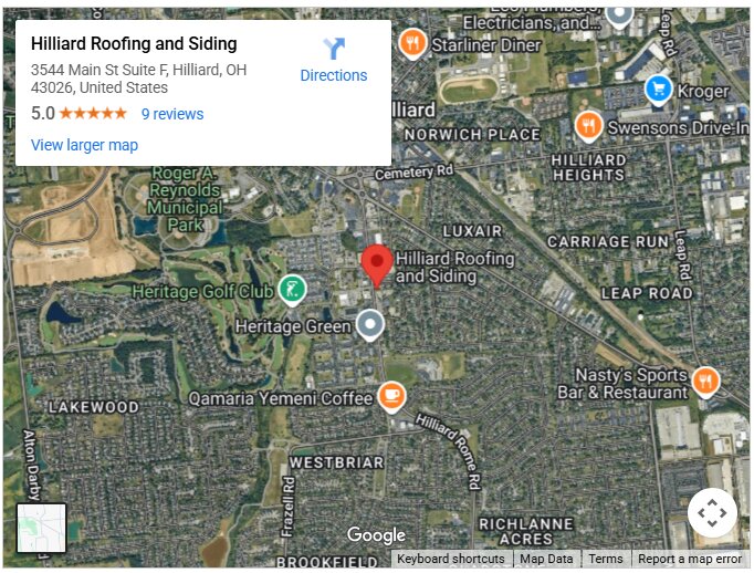 Hilliard Roofing and Siding