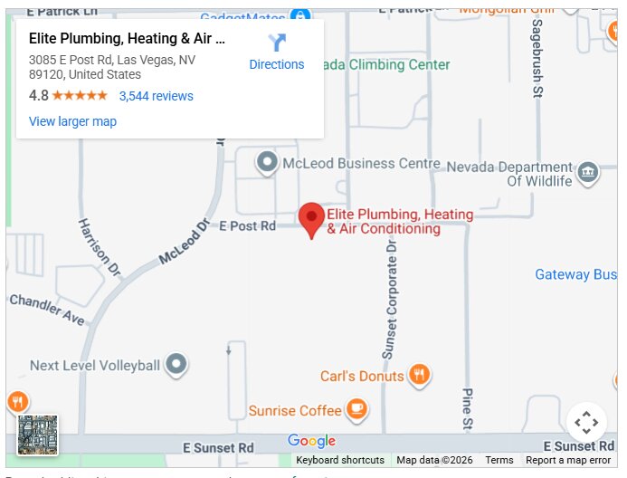 Elite Plumbing, Heating & Air Conditioning