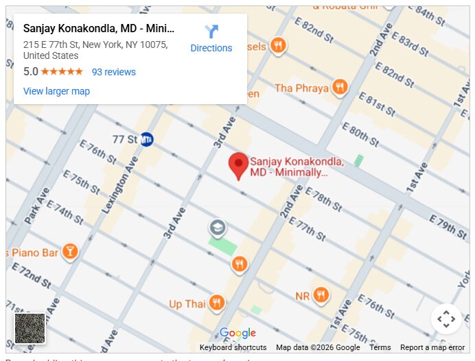 Sanjay Konakondla, MD - Minimally Invasive & Endoscopic Spine Surgery NYC