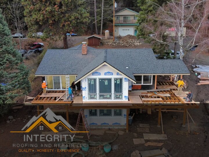 Integrity Roofing and Repair is a full-service roofing company providing residential roofing services, commercial roofing, metal roofing systems, and roof tear-offs throughout Eastern Washington and North Idaho.