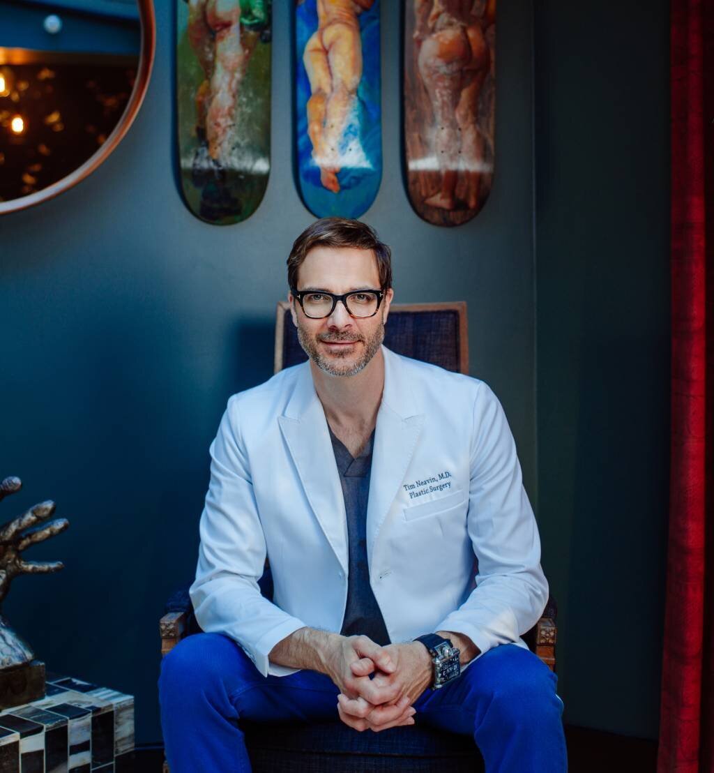 Dr. Tim Neavin is a board-certified plastic surgeon practicing in Beverly Hills and Santa Barbara, California.