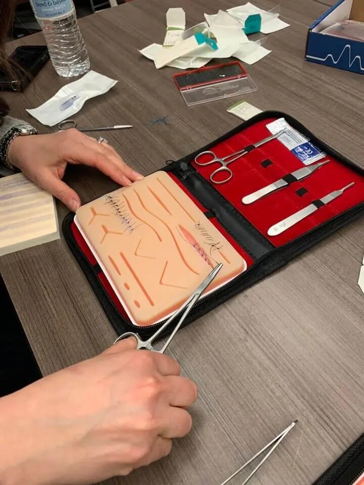 Founded in 2018, A Plus Medics provides suture practice kits, suture training kits, and medical simulation tools for universities, medical schools, and healthcare education programs.