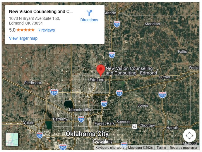 New Vision Counseling and Consulting - Edmond