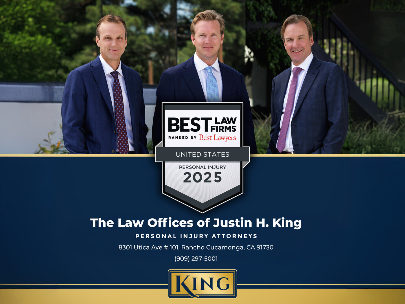 The Law Offices of Justin H. King delivers structured personal injury representation for individuals harmed in motor vehicle accidents.