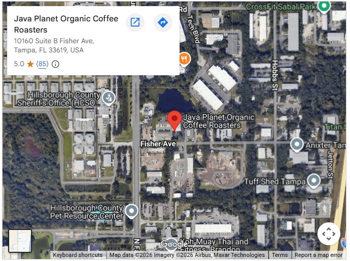 Java Planet Organic Coffee Roasters