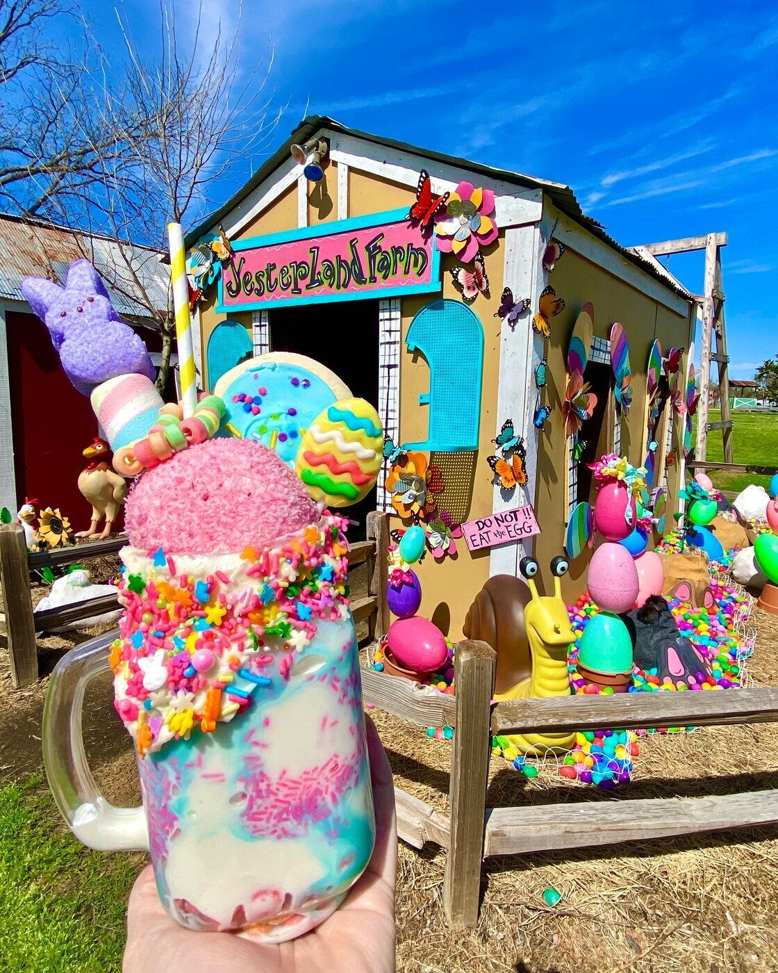 Yesterland Farm is a seasonal family entertainment farm located in Canton, Texas that offers amusement rides, farm animals, and themed festivals throughout the year.