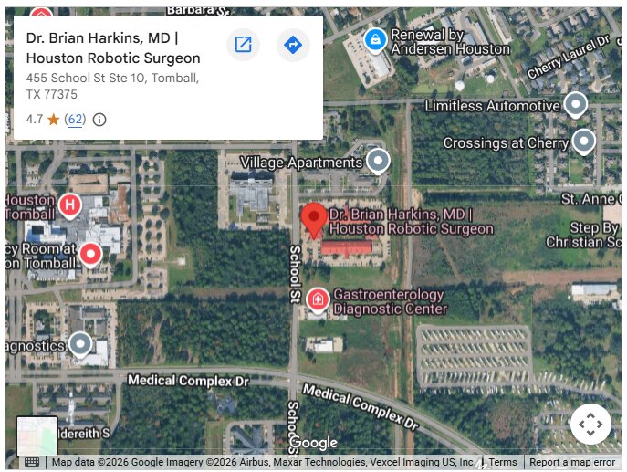 Dr. Brian Harkins, MD | Houston Robotic Surgeon