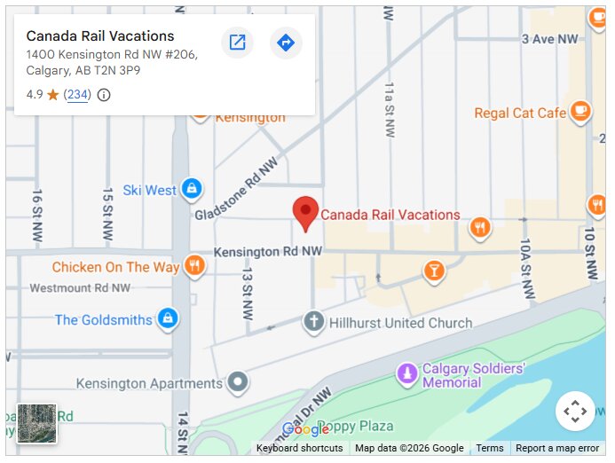 Canada Rail Vacations