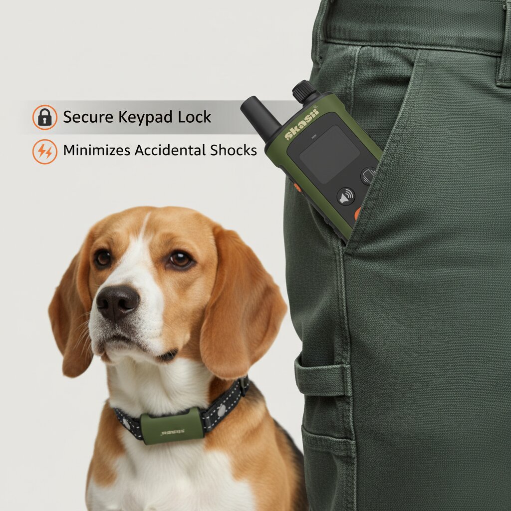 Skasii Dog Training Electric Collar is a modern training tool designed to improve communication between dogs and owners through adjustable, humane guidance methods.
