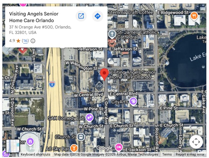 Visiting Angels Senior Home Care Orlando