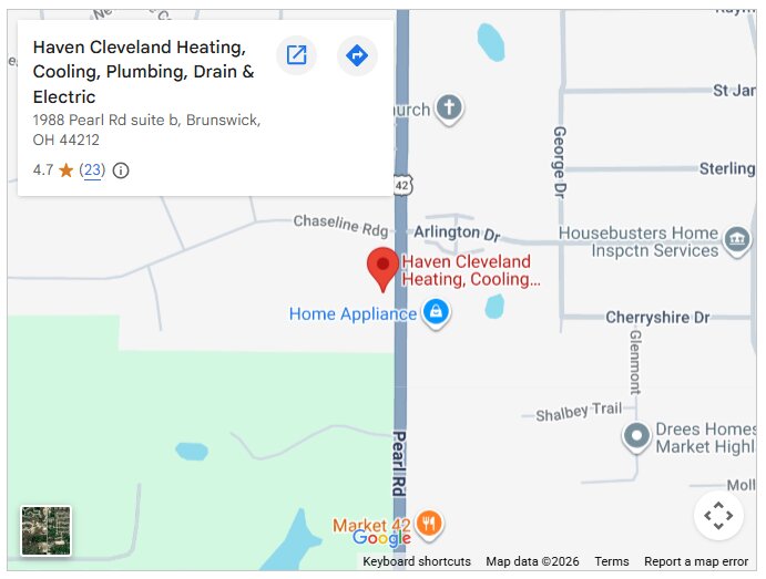 Haven Cleveland Heating, Cooling, Plumbing, Drain & Electric