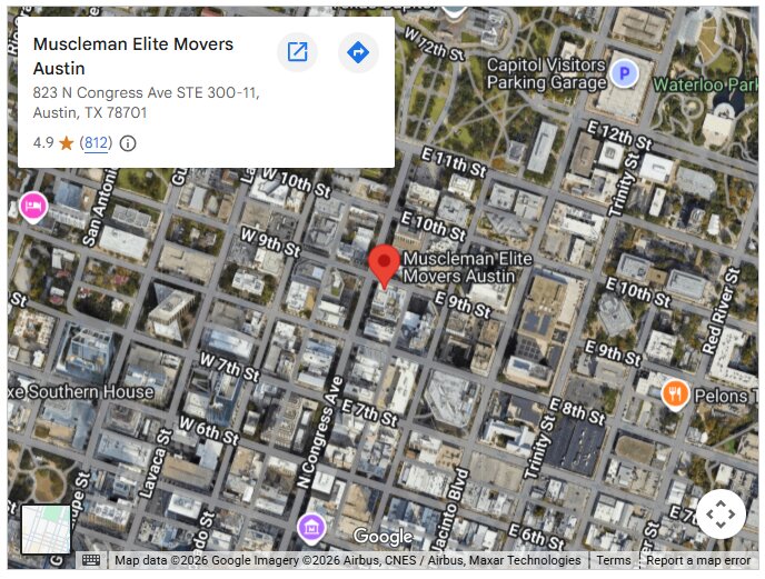 Muscleman Elite Movers Austin