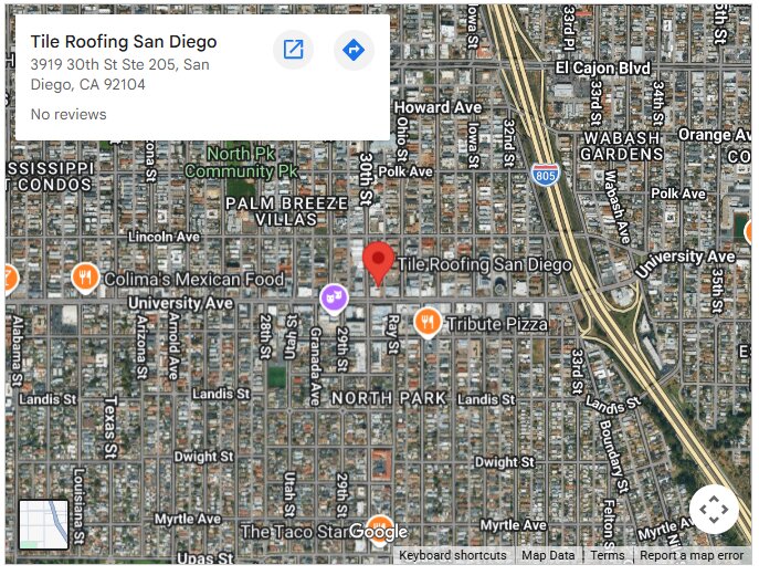 Tile Roofing San Diego