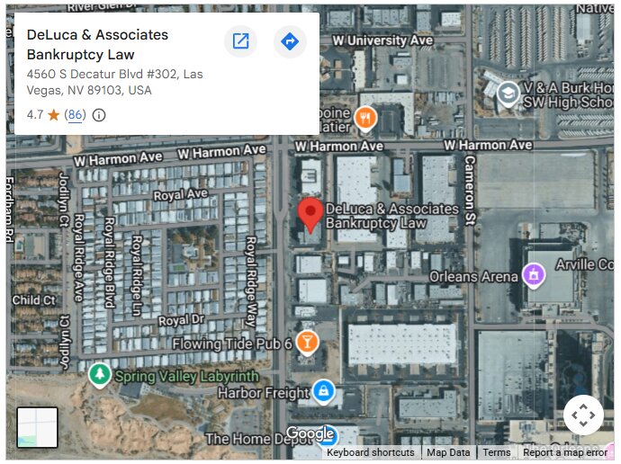 DeLuca & Associates Bankruptcy Law