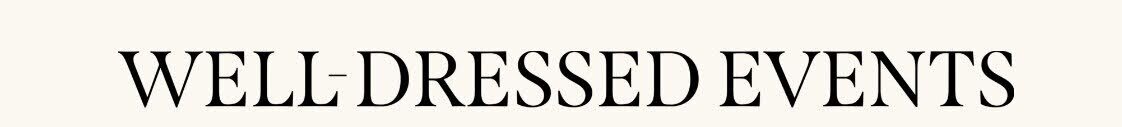 Every wedding tells a story, and Well-Dressed Events builds each celebration around the people at its center.