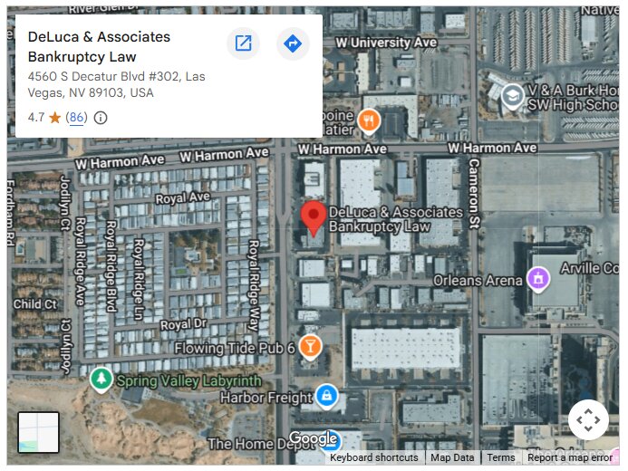 DeLuca & Associates Bankruptcy Law