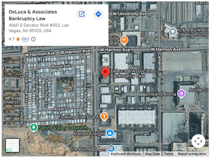 DeLuca & Associates Bankruptcy Law