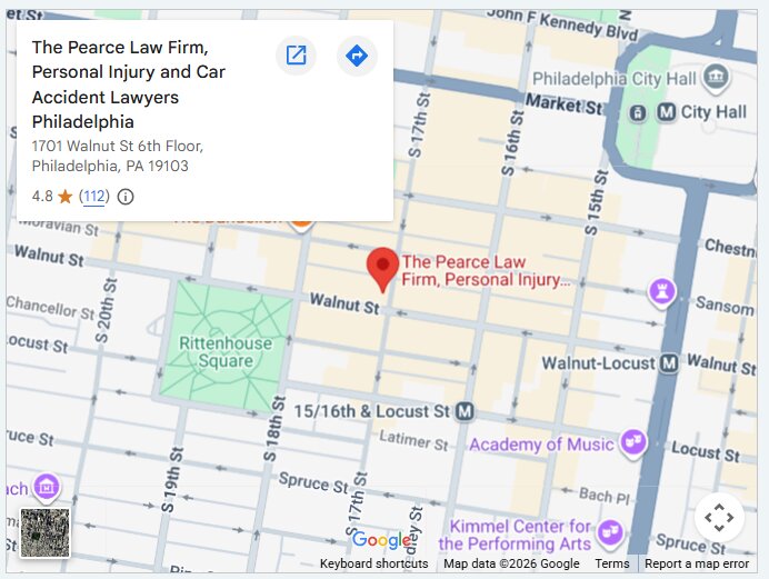 The Pearce Law Firm, Personal Injury and Car Accident Lawyers Philadelphia