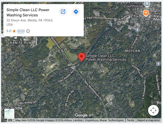 Simple Clean LLC Power Washing Services