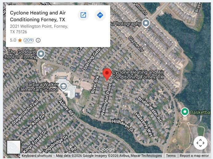 Cyclone Heating and Air Conditioning Forney, TX