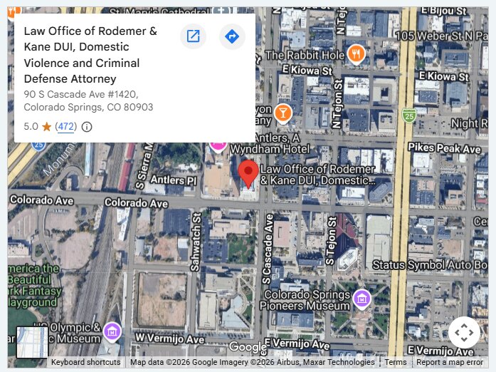 Law Office of Rodemer & Kane DUI, Domestic Violence and Criminal Defense Attorney