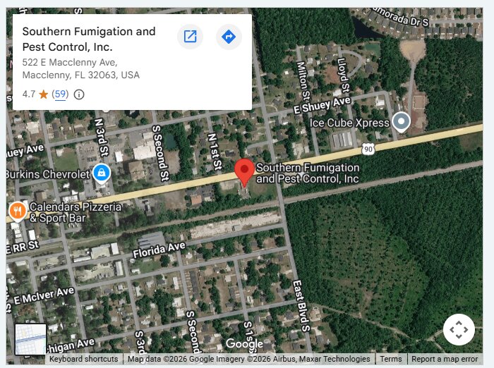 Southern Fumigation and Pest Control, Inc.