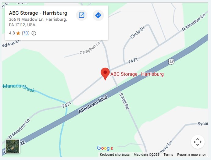 ABC Storage - Harrisburg