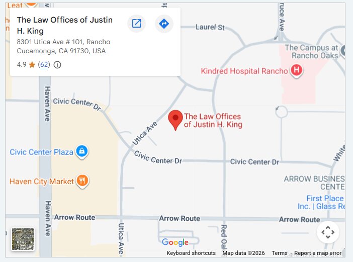 The Law Offices of Justin H. King