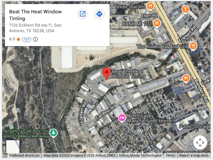 Beat The Heat Window Tinting