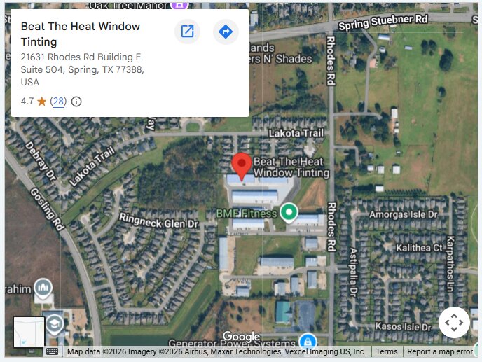 Beat The Heat Window Tinting