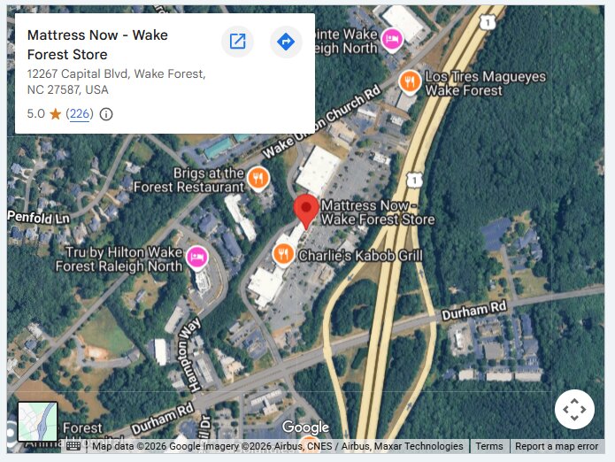 Mattress Now - Wake Forest Store