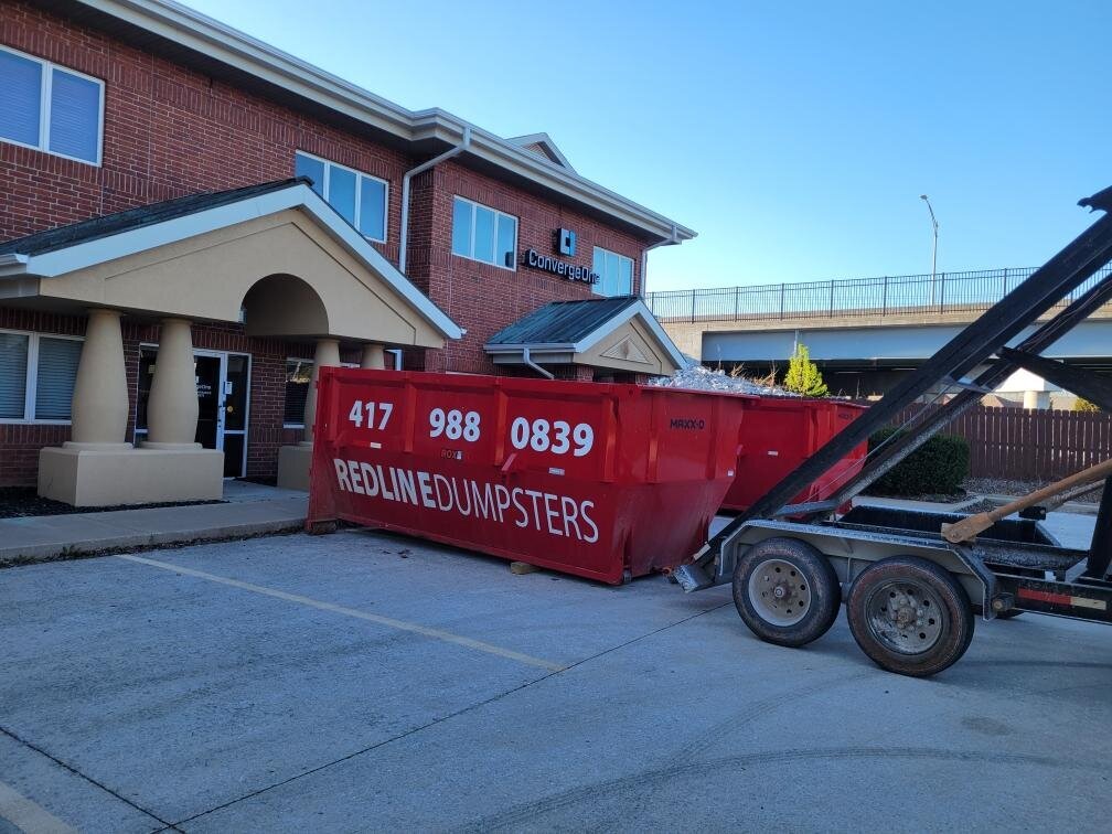 Redline Dumpsters is a Springfield, Missouri-based dumpster rental and waste management company providing roll-off dumpster rentals, junk removal, and cleanup solutions for residential, commercial, and construction projects throughout Southwest Missouri.