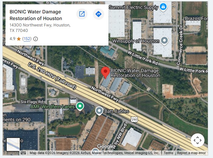BIONIC Water Damage Restoration of Houston