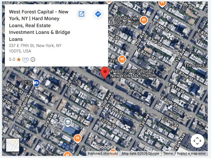West Forest Capital - New York, NY | Hard Money Loans, Real Estate Investment Loans & Bridge Loans