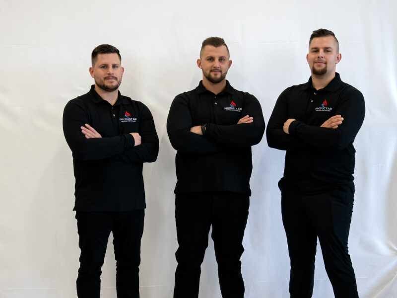 Product Air Heating, Cooling, and Electric is a family-run company founded in 2017 by the Nikolin brothers.